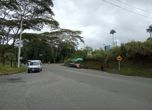 Por negociación de predio está frenada obra de la intersección vial en Chagualá