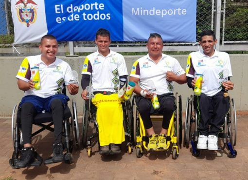 Tenistas paralímpicos del Quindío ganaron 3 medallas en Medellín