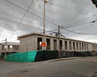 Obra del Liceo Andino solo tiene un retraso del 3%, se entregará el próximo mes