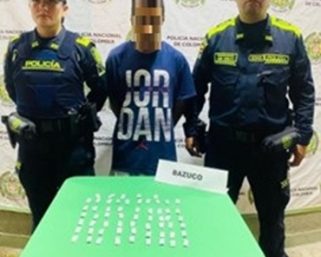 Hombre fue capturado en La Tebaida por porte de estupefacientes