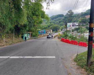 Por trabajos a cargo de la EDEQ, mañana habrá movilidad lenta en la vía Armenia – Calarcá, sector La María