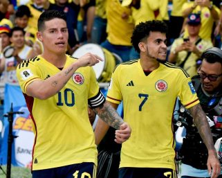 Selección Colombia empató 2-2 frente Uruguay en Barranquilla; la tricolor es tercera con 5 puntos