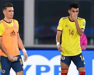 Luis Díaz y Borré lideran la alineación de la selección Colombia ante Uruguay