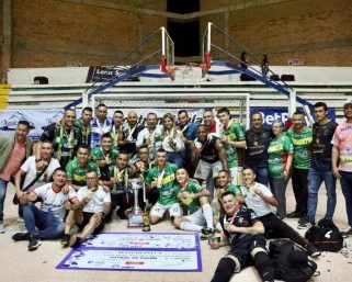 Caciques del Quindío, campeón de la Liga Nacional de Fútbol de Salón