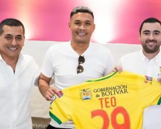 Teófilo Gutiérrez, nuevo jugador de Real Cartagena