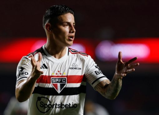 Preocupación en el Sao Paulo por nueva lesión de James Rodríguez