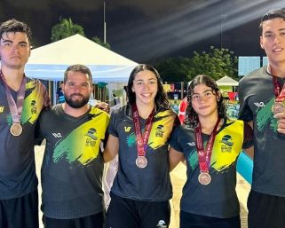 Ivanna González, del Quindío, la reina de la natación: 2 medallas de oro y 2 de bronce en el Campeonato Nacional Interligas