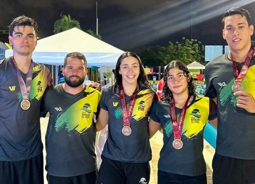 Ivanna González, del Quindío, la reina de la natación: 2 medallas de oro y 2 de bronce en el Campeonato Nacional Interligas