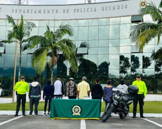 Ocho capturas en golpe a ‘Los Bolton’: grupo que movía estupefacientes desde el Cauca hasta el Quindío