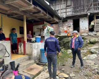 Por el desbordamiento de la quebrada Cajones en Génova 24 predios quedaron incomunicados