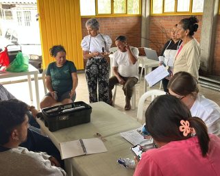 El Caimo recibió una jornada de atención en salud