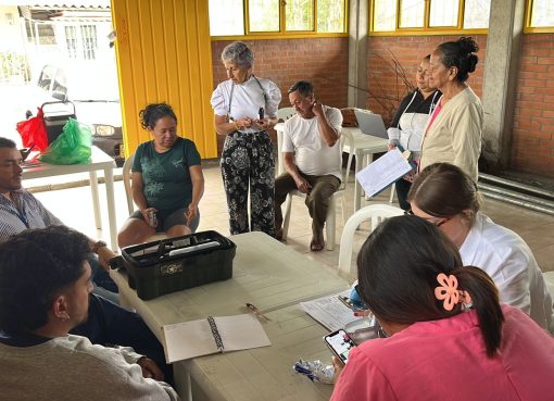 El Caimo recibió una jornada de atención en salud