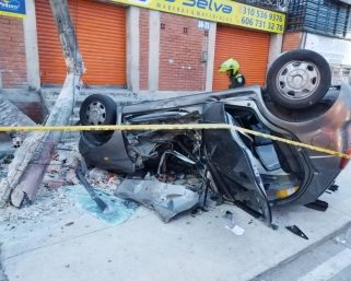 Siniestro vial dejó un conductor muerto en Armenia