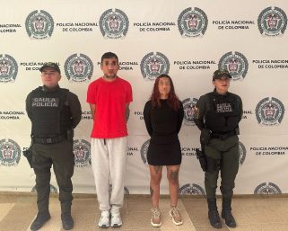 Capturada pareja en Armenia por el delito dde extorsión