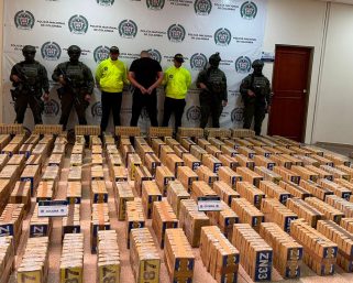 Dos toneladas de cocaína fueron incautadas en el aeropuerto El Edén de Armenia