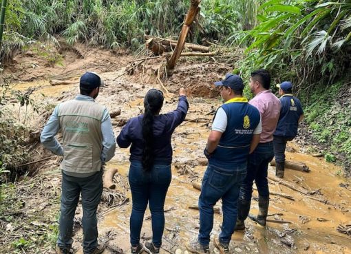 Declaran calamidad pública en Buenavista por lluvias y deslizamientos