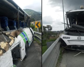 Informe preliminar revela que bus accidentado en el puente Helicoidal no era el contratado por la Universidad Alexander Von Humboldt