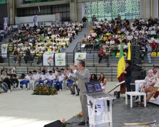 Juan Miguel Galvis, gobernador del Quindío, destacó impacto social de inversiones en deporte en su rendición de cuentas