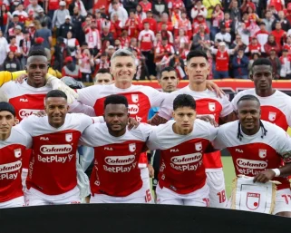 Santa Fe venció 2-1 al Medellín y se coronó campeón del fútbol colombiano: conquistó su décima estrella