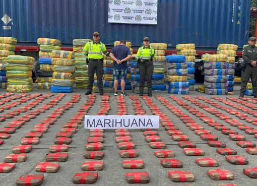 Incautan 5.2 toneladas de marihuana en vías del Quindío: un capturado