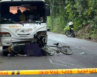 Siniestro vial dejó un ciclista muerto entre Pueblo Tapao y La Tebaida