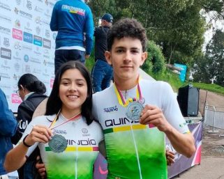 Destacada actuación del Quindío en Campeonato Nacional de MTB: dos platas y un bronce