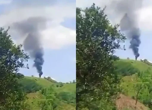 Ataque a helicóptero dejó 10 policías muertos en Amalfi, Antioquia