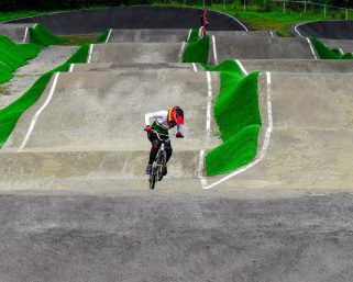 Daniela Morán y Andrés Felipe Pardo le dieron al Quindío plata y bronce en la II válida nacional de BMX freestyle