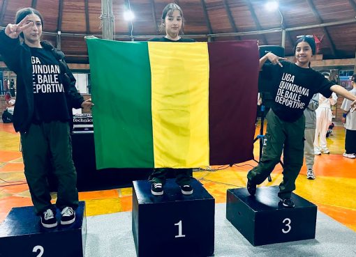 Quindío arrasa en breaking juvenil: podio completo femenino rumbo al Mundial en Portugal