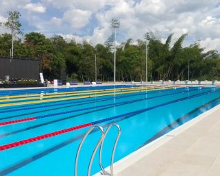 Quindío inauguró complejo acuático de talla internacional