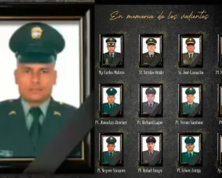 Quindío de luto por muerte de patrullero tras ataque a helicóptero en Amalfi, Antioquia