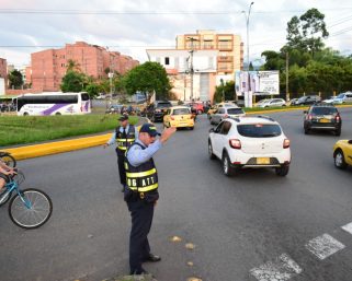 Cierres viales este fin de semana en Armenia por carrera ciclística Novato de Oro
