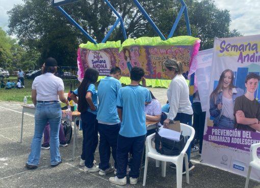 Con talleres y juegos, Quindío conmemoró la Semana de Prevención del Embarazo adolescente