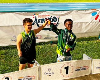 Quindío brilló en el Nacional Juvenil de Paraatletismo con medallas de Mariana Sosa y Jerónimo López