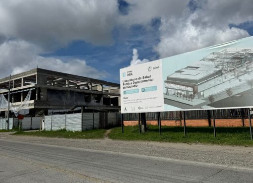 Frenadas se encuentran las obras del laboratorio de salud pública del Quindío