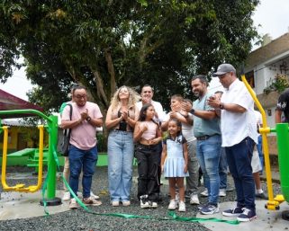 Entregaron parque renovado en la vereda El Laurel de Quimbaya