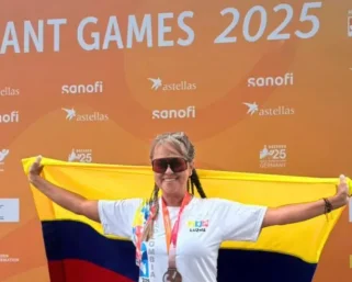 Luz Marina Quintín, atleta quindiana, ganó dos medallas de bronce en los Juegos Mundiales de Trasplantados