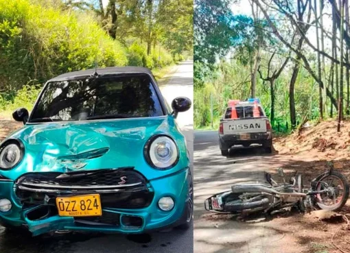 Siniestro vial dejó un motociclista muerto entre Río Verde y Barragán