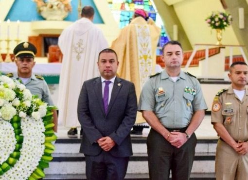 Quindío conmemoró con una eucaristía los 134 años de la Policía Nacional