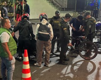 Refuerzan seguridad en el norte de Armenia: operativos dejan un establecimiento sellado y 10 motos inmovilizadas