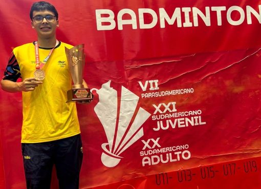 El Quindío brilla en el podio continental: Nicolás Morales, clave en el bronce de Colombia en el Suramericano de Bádminton
