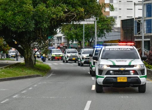 Fuerza Pública refuerza su operatividad en Armenia: hoy se entrega nueva flota de vehículos y equipos de comunicación