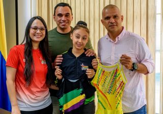 Armenia se viste de Selección: nueva indumentaria para las promesas de la gimnasia