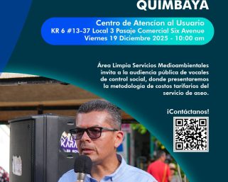 Audiencia pública vocales de control social de Quimbaya