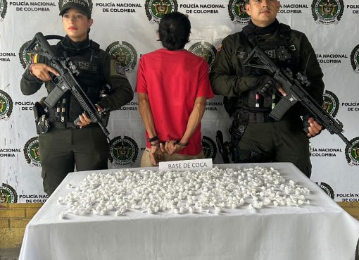 Golpe al microtráfico en el sector de Viento Libre: Alias “Machete” cae con 400 dosis de estupefacientes