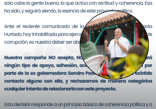 Atención: “Chucho” Bedoya niega pactos políticos con la exgobernadora Sandra Paola Hurtado