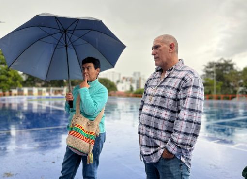 Federación de Patinaje avala avances en el patinódromo del Parque de la Vida en Armenia