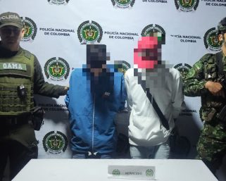 Capturados dos jóvenes en Armenia por homicidio en el barrio La Cecilia