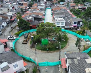 Pavimentación en el barrio La Fachada avanza a paso firme y alcanza el 46 % de su ejecución