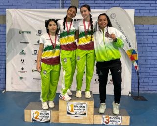 Oro, plata y bronce para el Quindío en la Primera Válida de Bádminton Nacional en la Universidad del Quindío